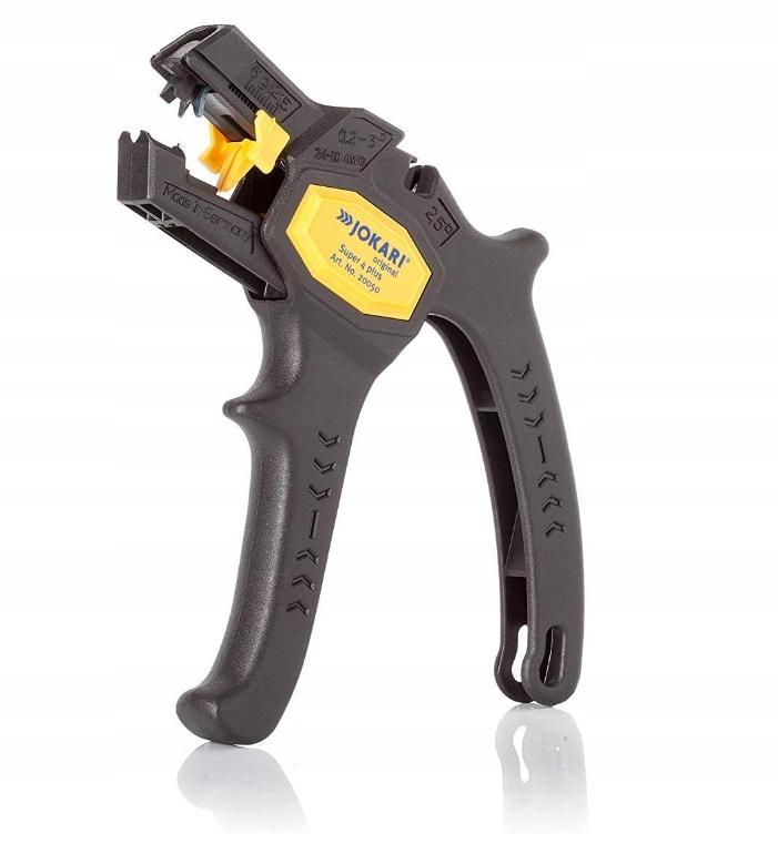 Szczypce ergonomiczne, automatyczne do ściągania izolacji z kabli o 0,2 do