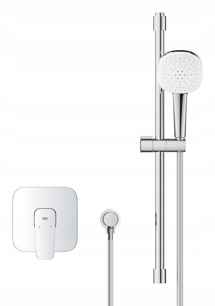 GROHE Bateria prysznicowa CUBEO podtynkowa z zestawem prysznicowym chrom