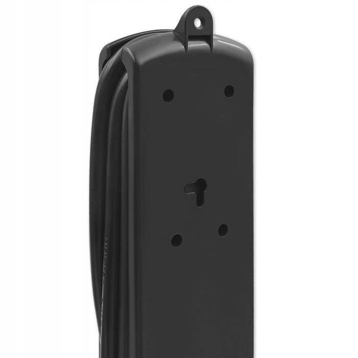 QOLTEC Listwa antyprzepięciowa Quick Switch 6 gniazd 1.8m