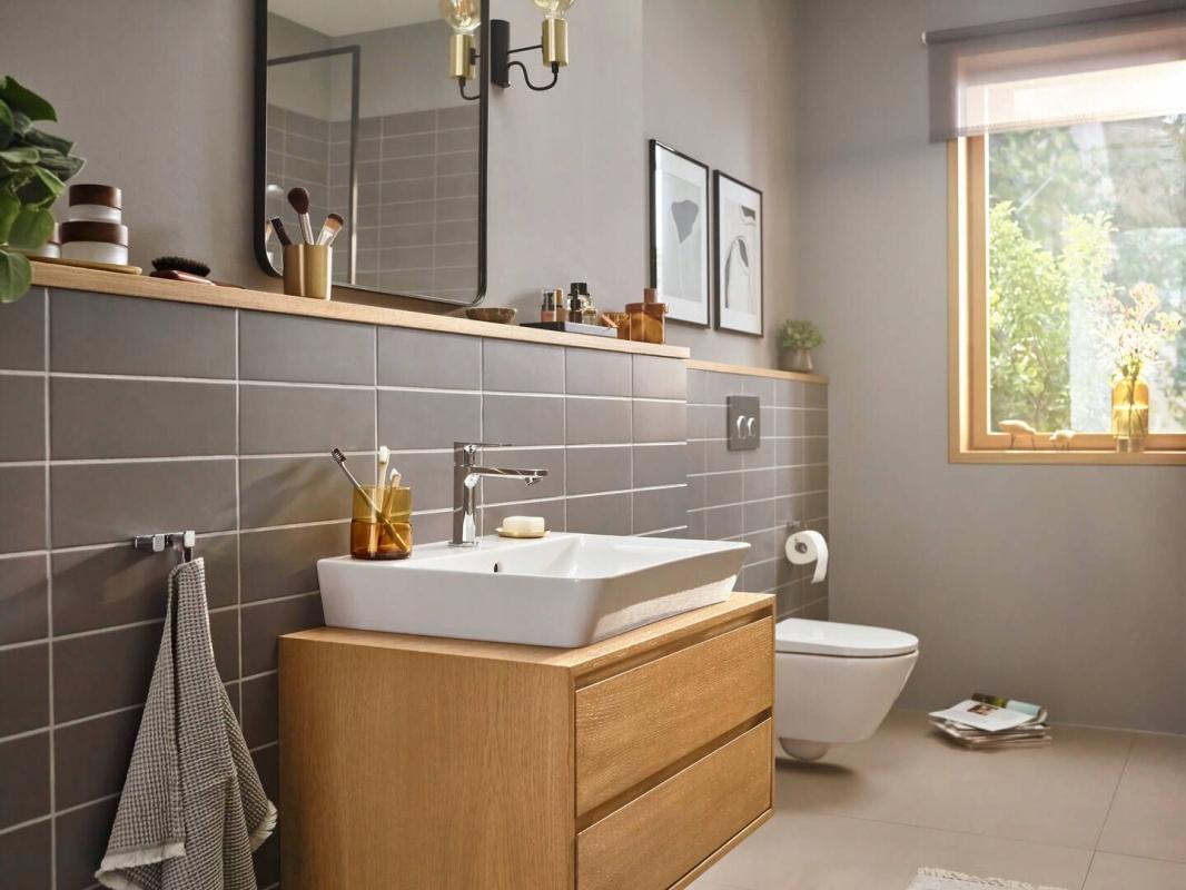 Bateria umywalkowa stojąca HANSGROHE REBRIS E 110 1uchw 1-otw czarna matowa