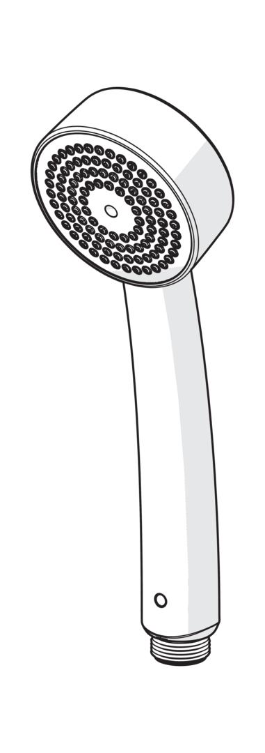 ORAS Słuchawka natryskowa ORAS APOLLO ECO chrom