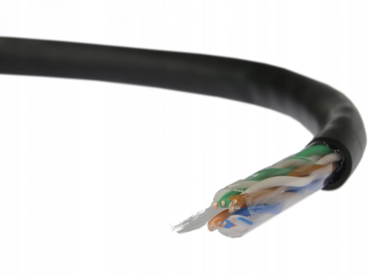 A-LAN Przewód komputerowy ALANTEC UTP kabel 4PR kat.5e OUTDOOR SUCHY