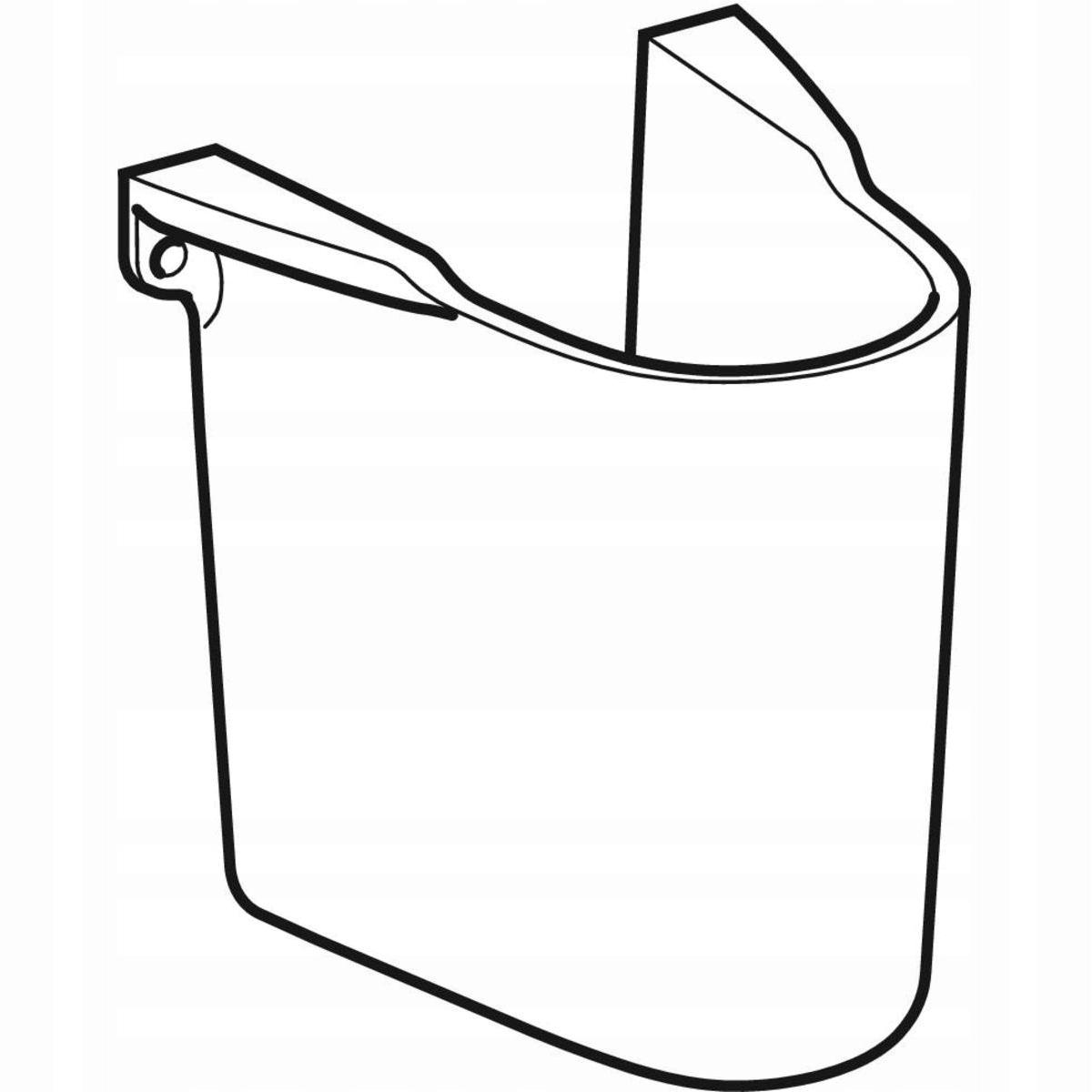 GEBERIT Półpostument Selnova B27.5c, H32.5 cm, T28.5cm