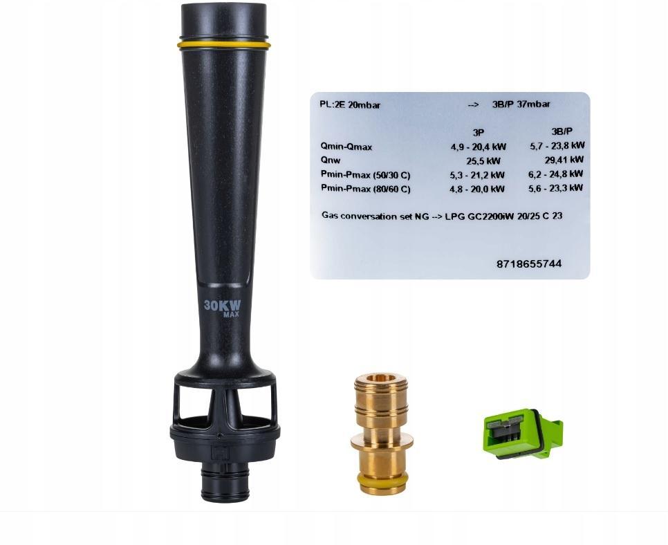 BOSCH Zestaw przezbrojeniowy na gaz płynny (P) dla GC2300iW 15P