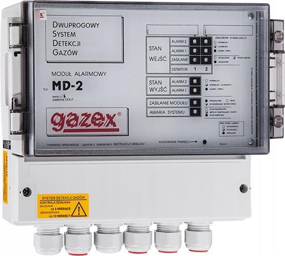 GAZEX Moduł alarmowy MD-2 2 wej.,zasilanie 230V