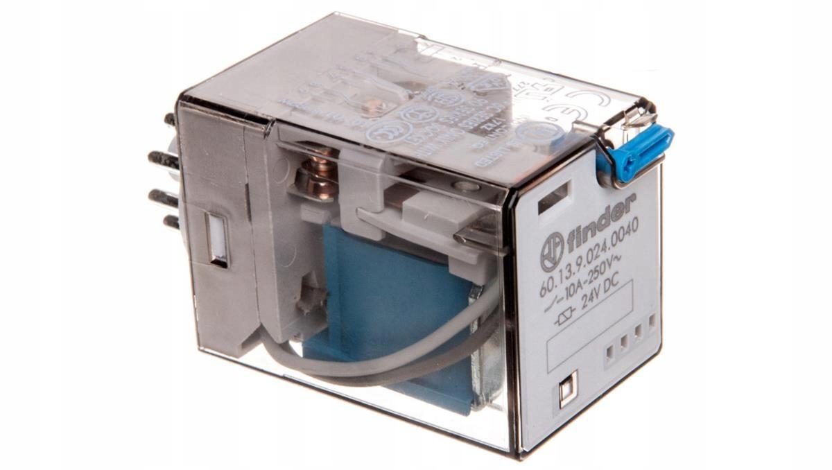 FINDER 60.13.9.024.0040 Przekaźnik 3P 10A 24V DC