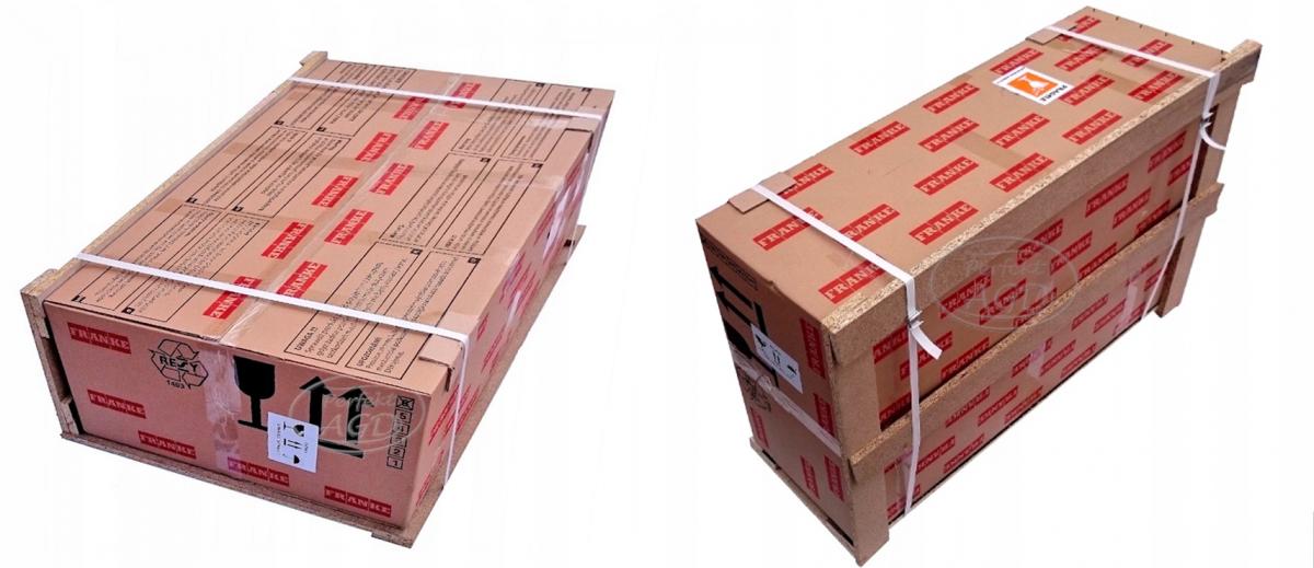 FRANKE Zlewozmywak wbudowywany Fragranit+ Maris MRG 610-37 Orzechowy