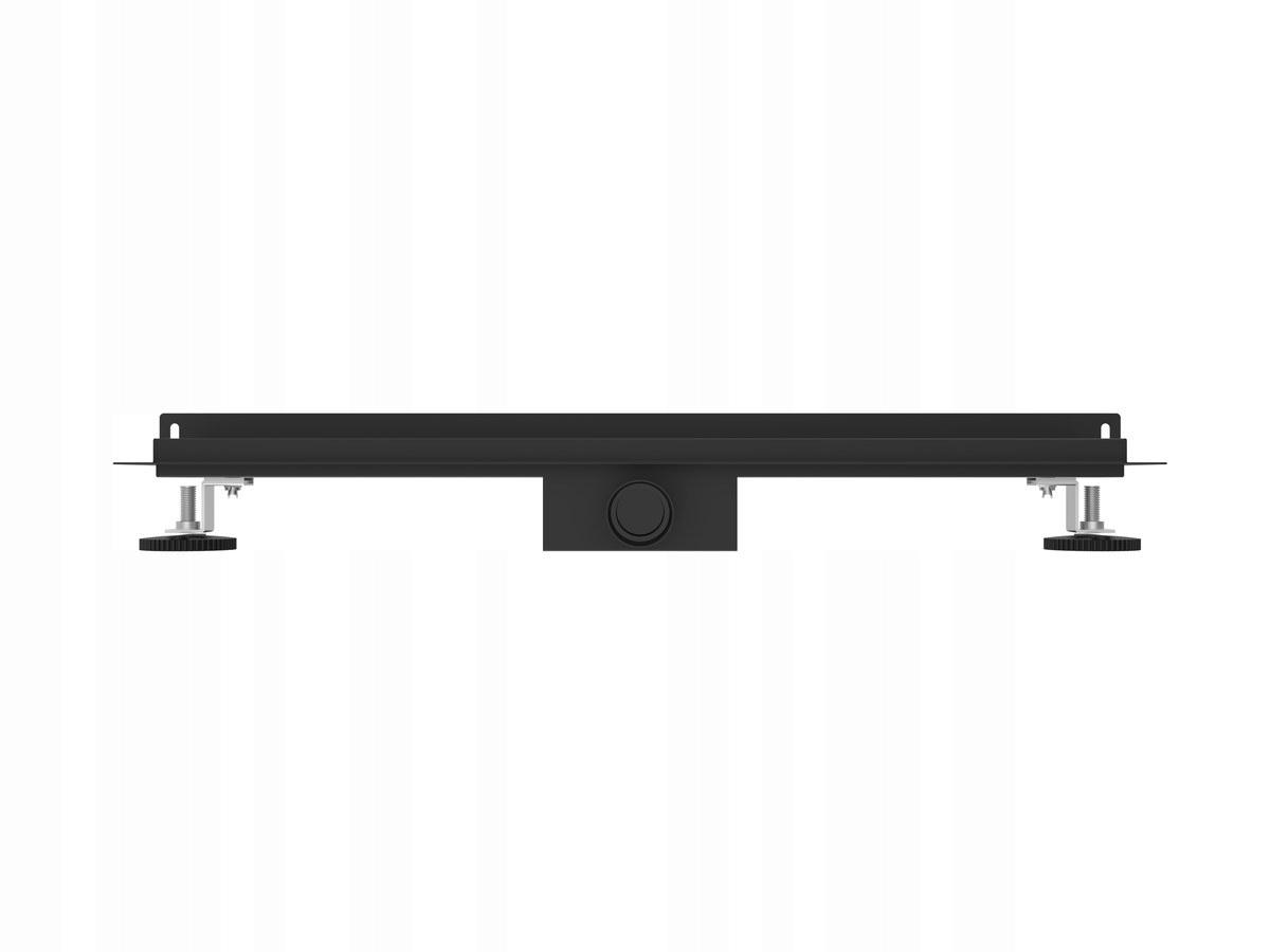 PURUS Odpływ przyścienny WALL 70 Black 2w1