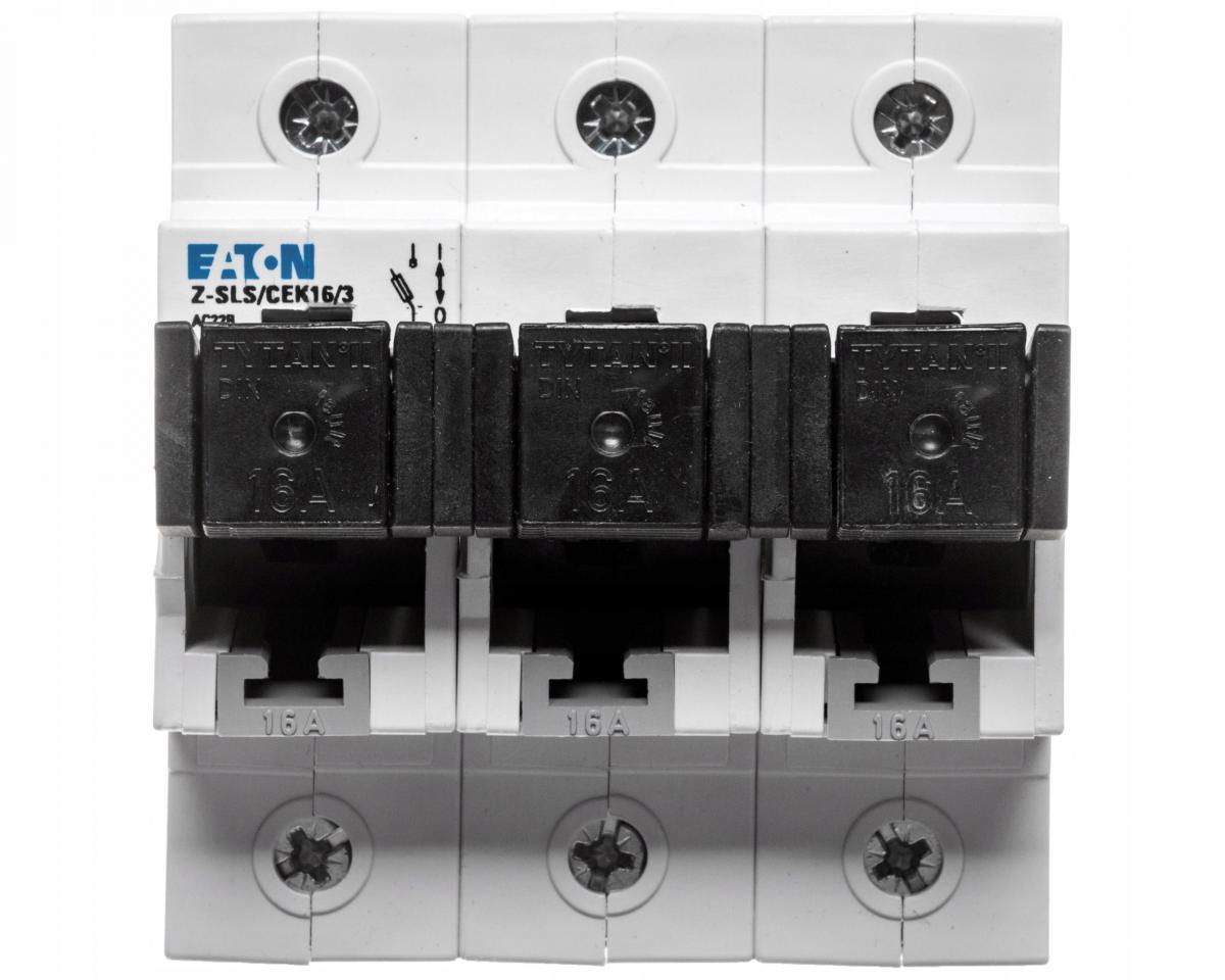EATON Podstawa rozłącznika z wtykiem i bezpiecznikiem Z-SLS/CEK16/3 TYTAN