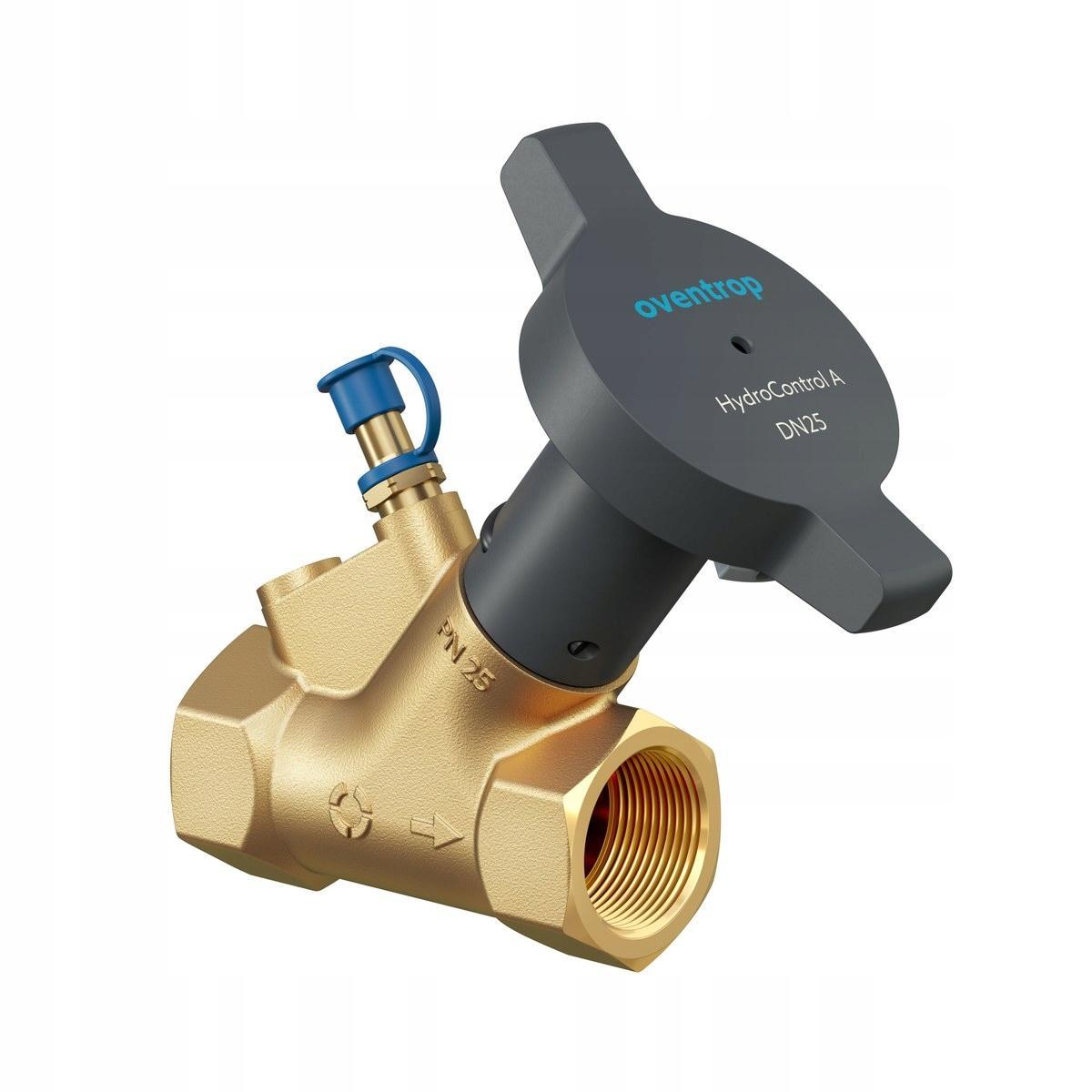 HydroControl A z gwintem wewnętrznym PN25 DN 25, z zaworkiem HydroPort Kvs=
