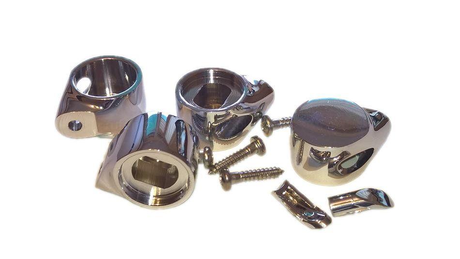 ROCA Elementy metalowe do zawiasów wolnoopadających mosiądz ROCA