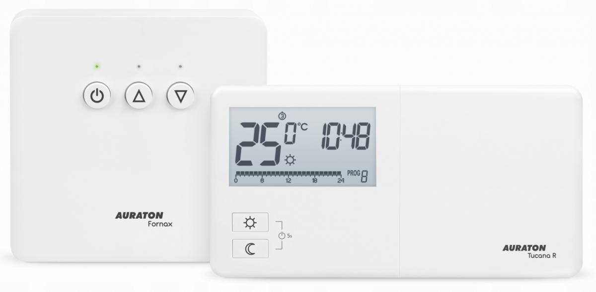 AURATON Tucana SET - Tygodniowy, bezprzewodowy regulator temperatury ze ste