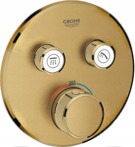 Bateria termostatyczna Grohtherm SmartControl do obsługi dwóch wyjść wody,