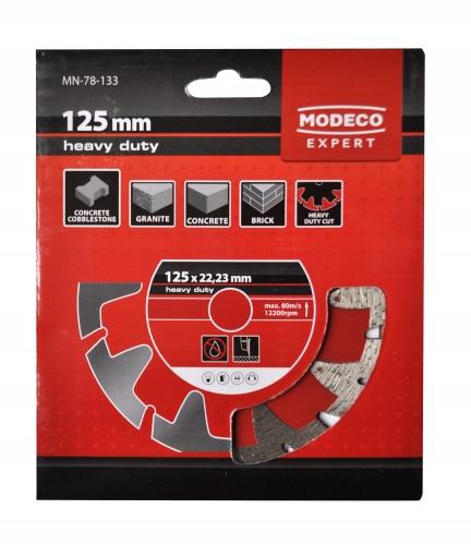 MODECO EXPERT ŚCIERNICA DIAMENTOWA, SEGMENTOWA 125 MM [EXPERT]