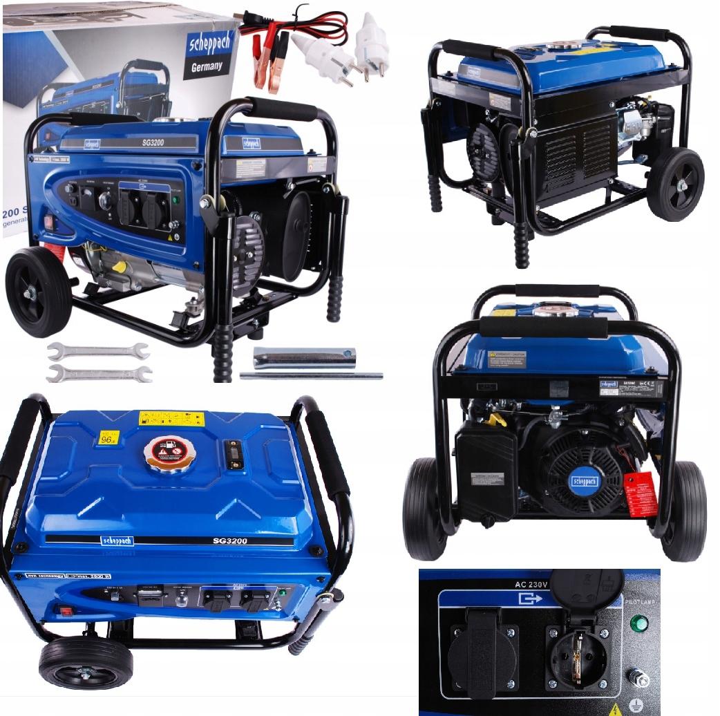 SCHEPPACH Generator prądotwórczy Scheppach SG3200 6,5 PS 2800W