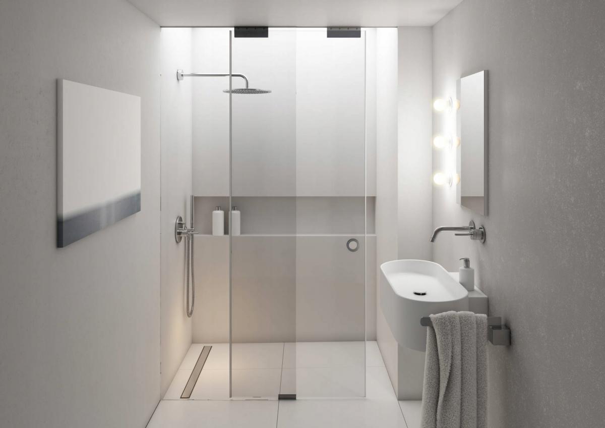 Odpływ liniowy OLP90 / ST-LOW Standard Plus 90x8x7 cm Base-Low, z maskown