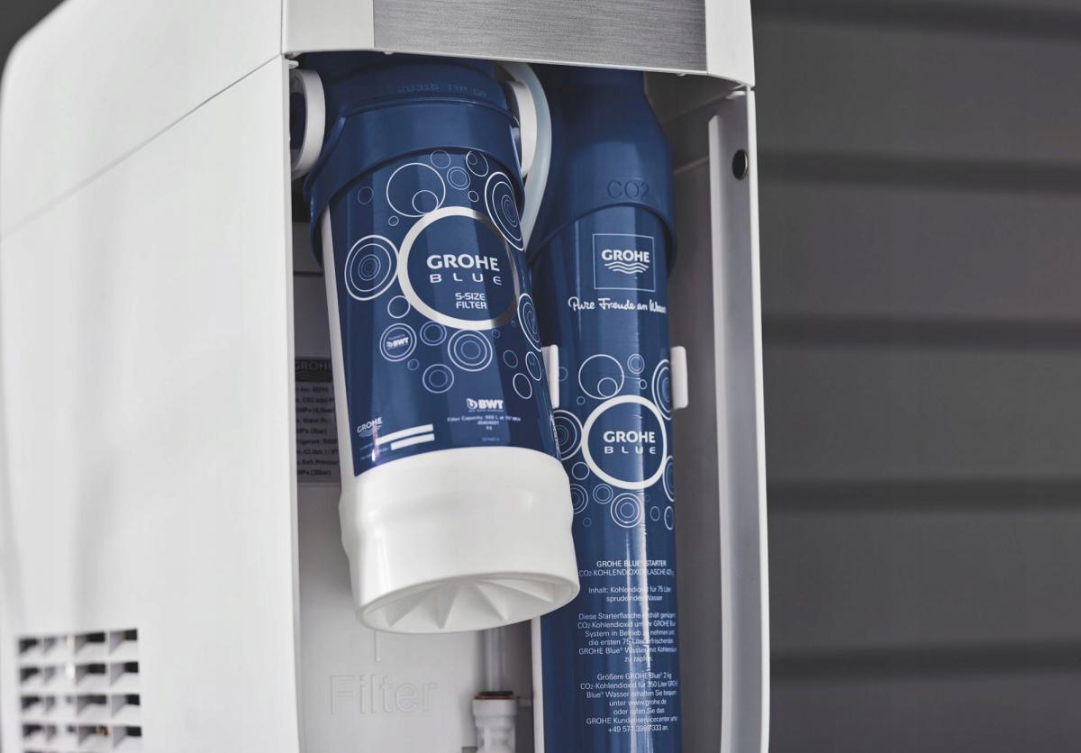 GROHE Zestaw startowy butli CO2, 4x425 g. Grohe Blue