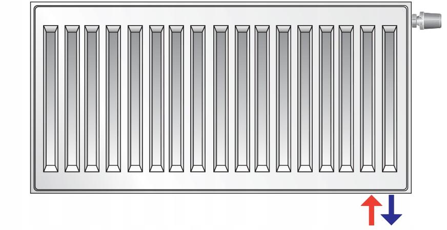 POLSKI GRZEJNIK STALOWY PURMO CV22 400x1200 DOLNY V 22 48h