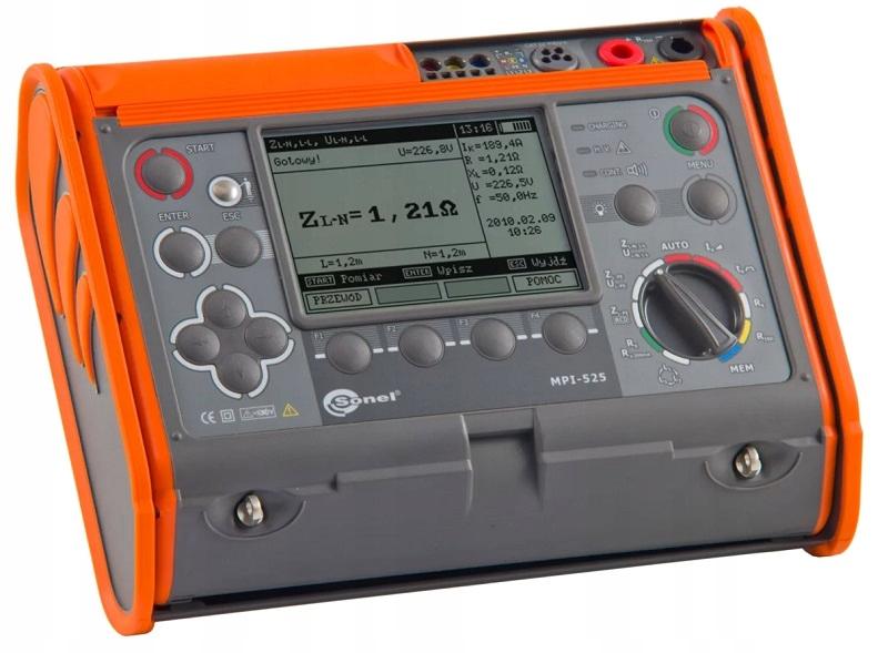 MPI-525 Wielofunkcyjny miernik parametrów instalacji elektrycznych do 2500V