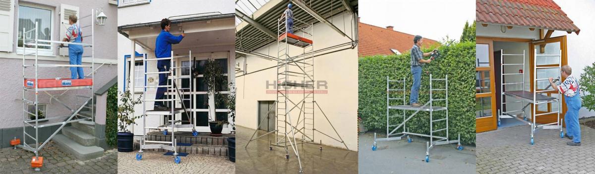 KRAUSE ClimTec Rusztowanie jezdne I kondygnacja