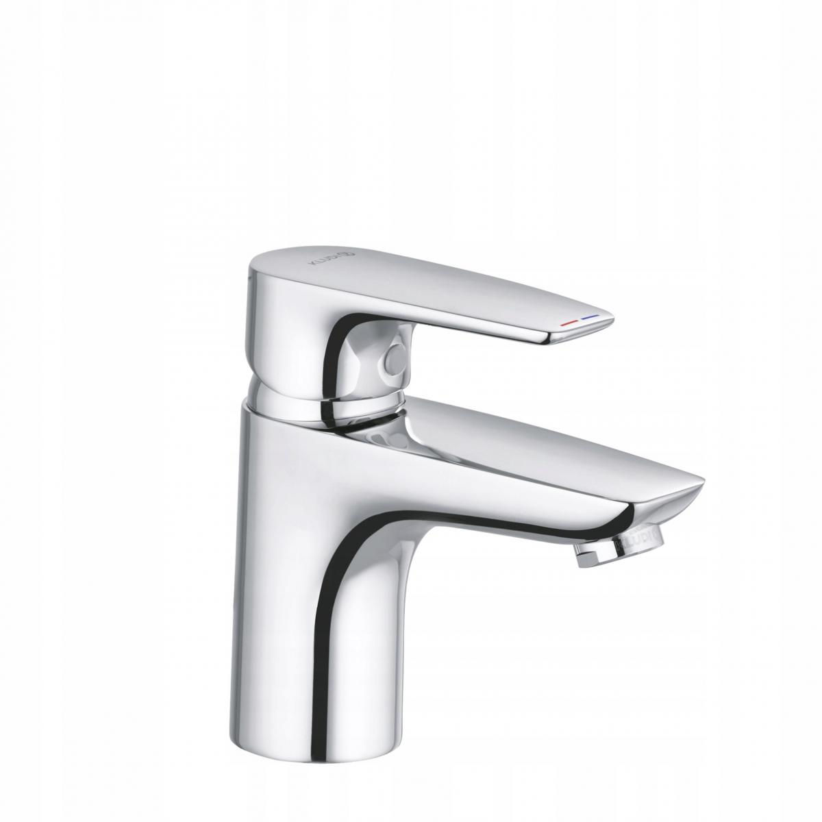 Bateria umywalkowa KLUDI PURE&SOLID 70 1-uchwytowa mosiężna DN 15 chrom