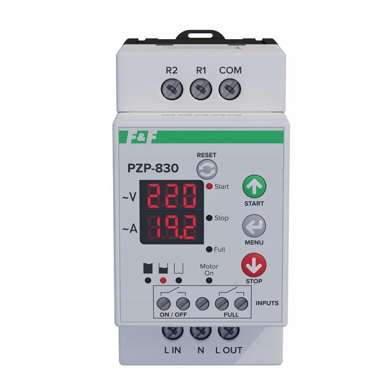 F&F Przekaźnik kontroli pompy głębinowej PZP-830 PZP-830