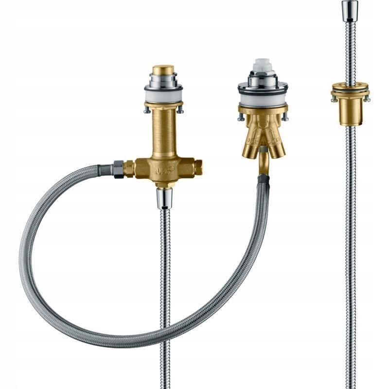 HANSGROHE Zestaw podstawowy do baterii wannowej 3-otworowej HANSGROHE