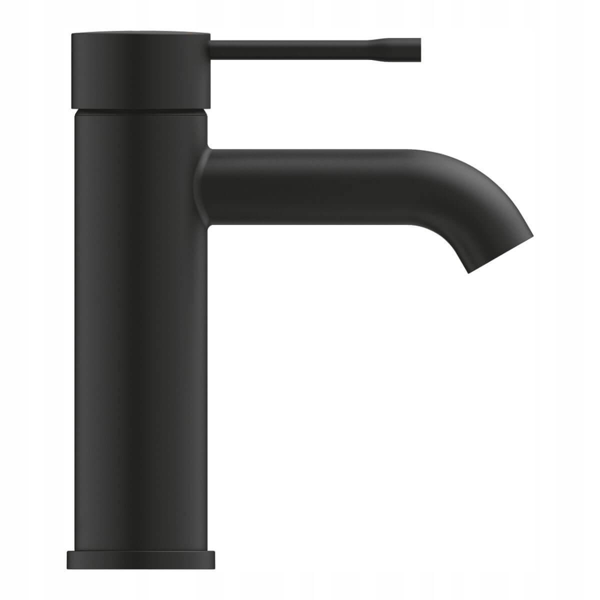 Bateria umywalkowa stojąca GROHE Essence 1-otw phantom black z obrotową wyl