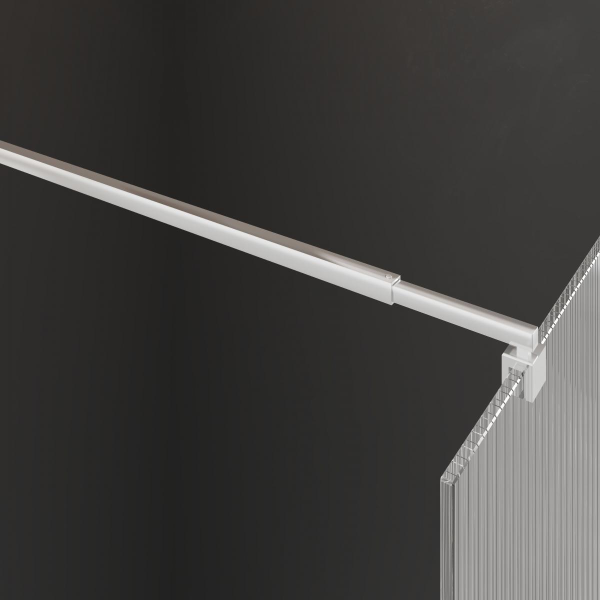 INVENA KABINA WALK-IN II 120X200CM RYFLOWANA 8MM SHINY-GLASS CHROM