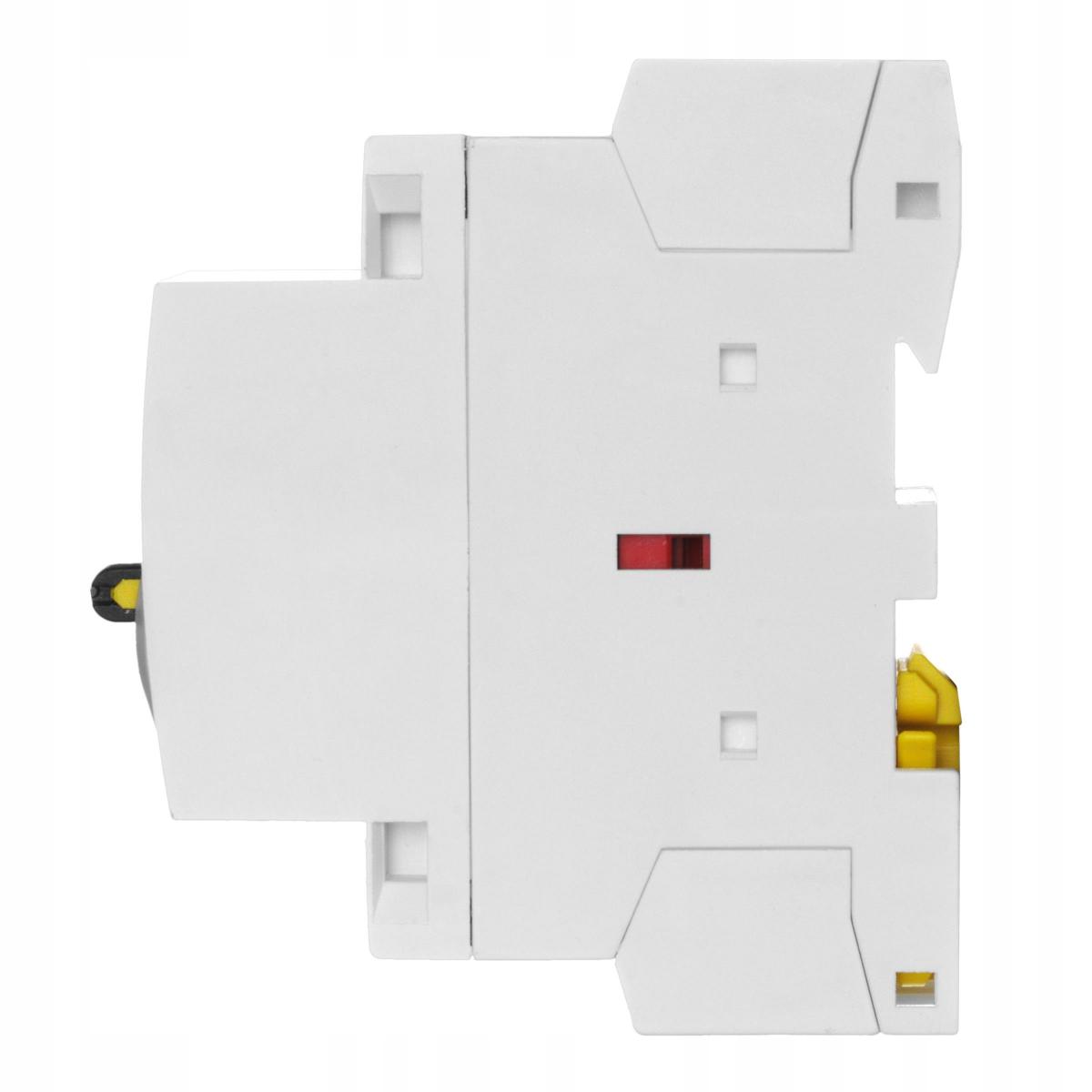 Stycznik modułowy ze sterowaniem ręcznym, instalacyjny 25A, 2xNO, 230V AC S