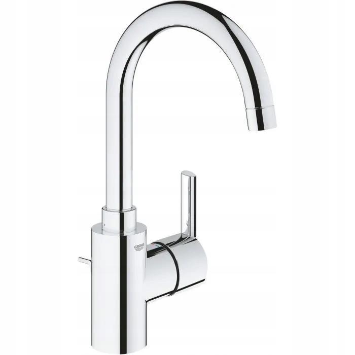 Bateria umywalkowa sztorcowa GROHE Eurostyle Cosmopolitan 1-otw. Mosiężna