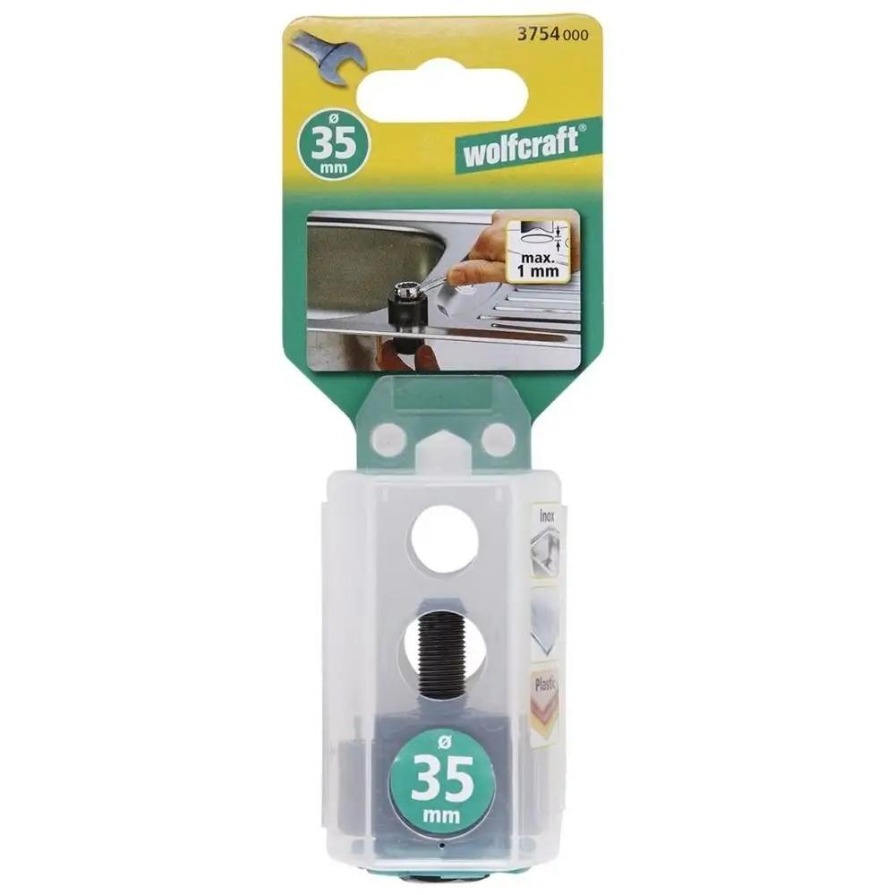 Wycinak otworów pod krany Wolfcraft - 35 mm (1 3/8)