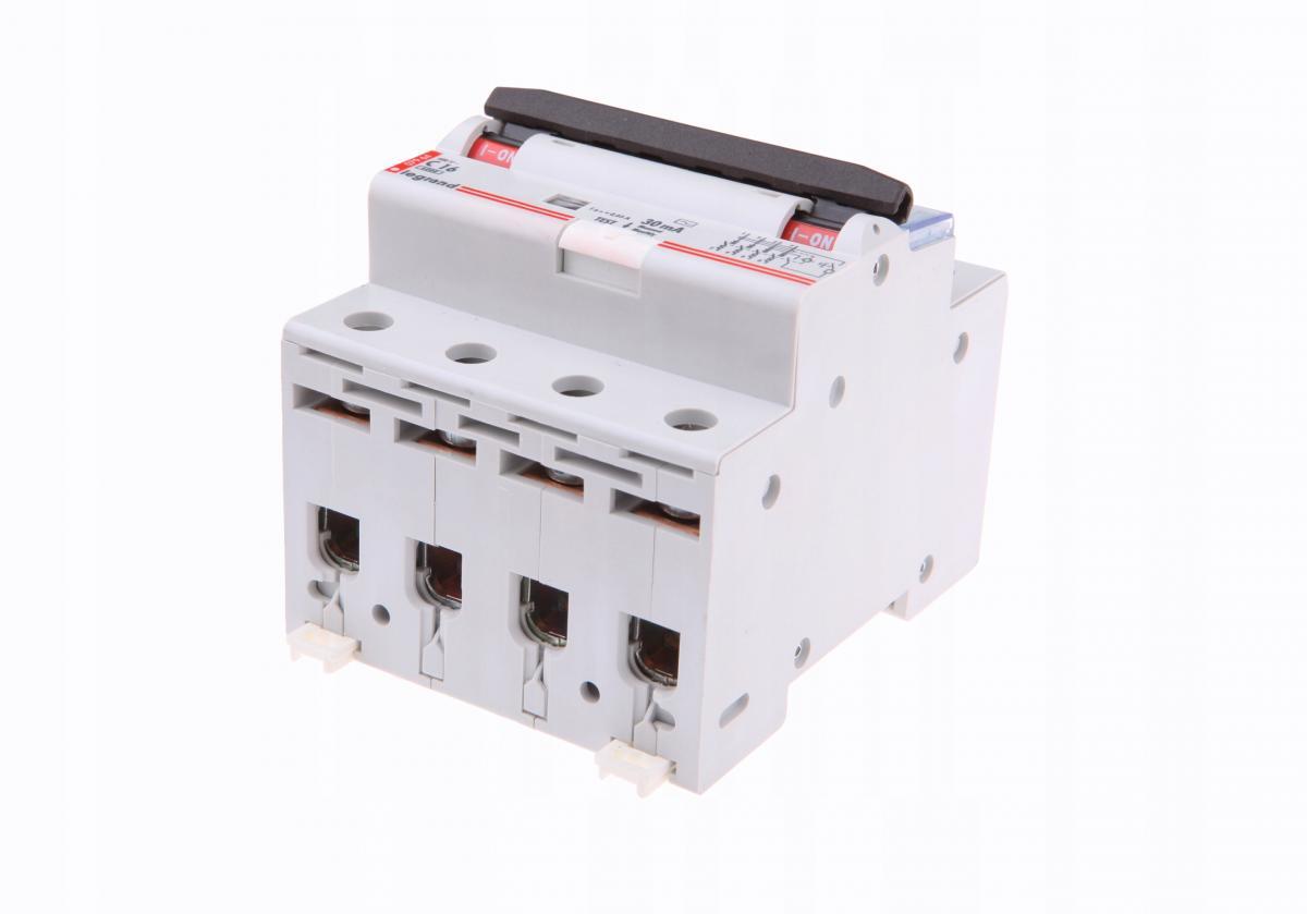 LEGRAND Wyłącznik różnicowo-nadprądowy P314 4P C 16A 30MA TYP AC DX3