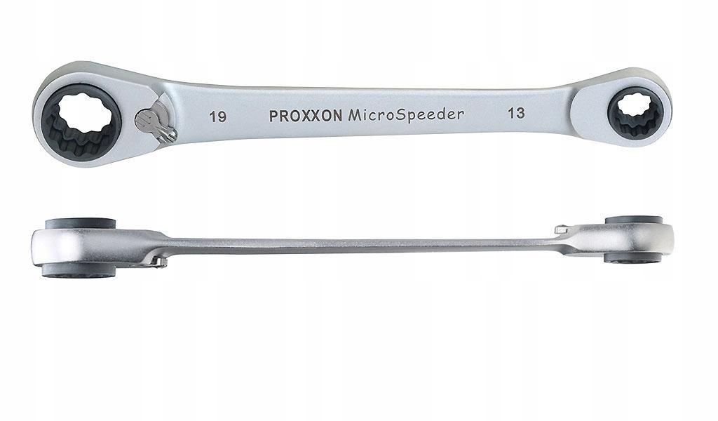 Klucz oczkowy 10 x 13 x 17 x 19 mm PROXXON Speeder - grzechotkowy, wąski