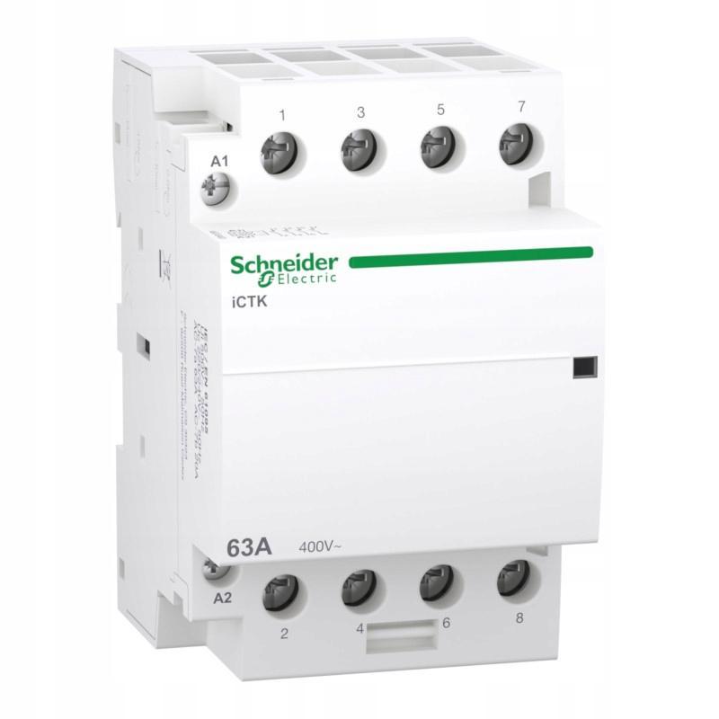 Stycznik modułowy, Acti9 iCTK50-63-40-230 63A 4NO 50Hz 220/240 VAC, bez moż