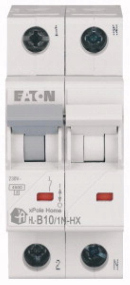 EATON Wyłącznik nadprądowy 6kA HN-B10/1N