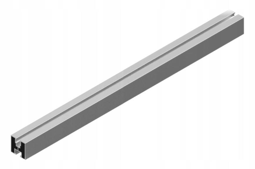 BAKS Profil aluminiowy PAL40H40/2,2