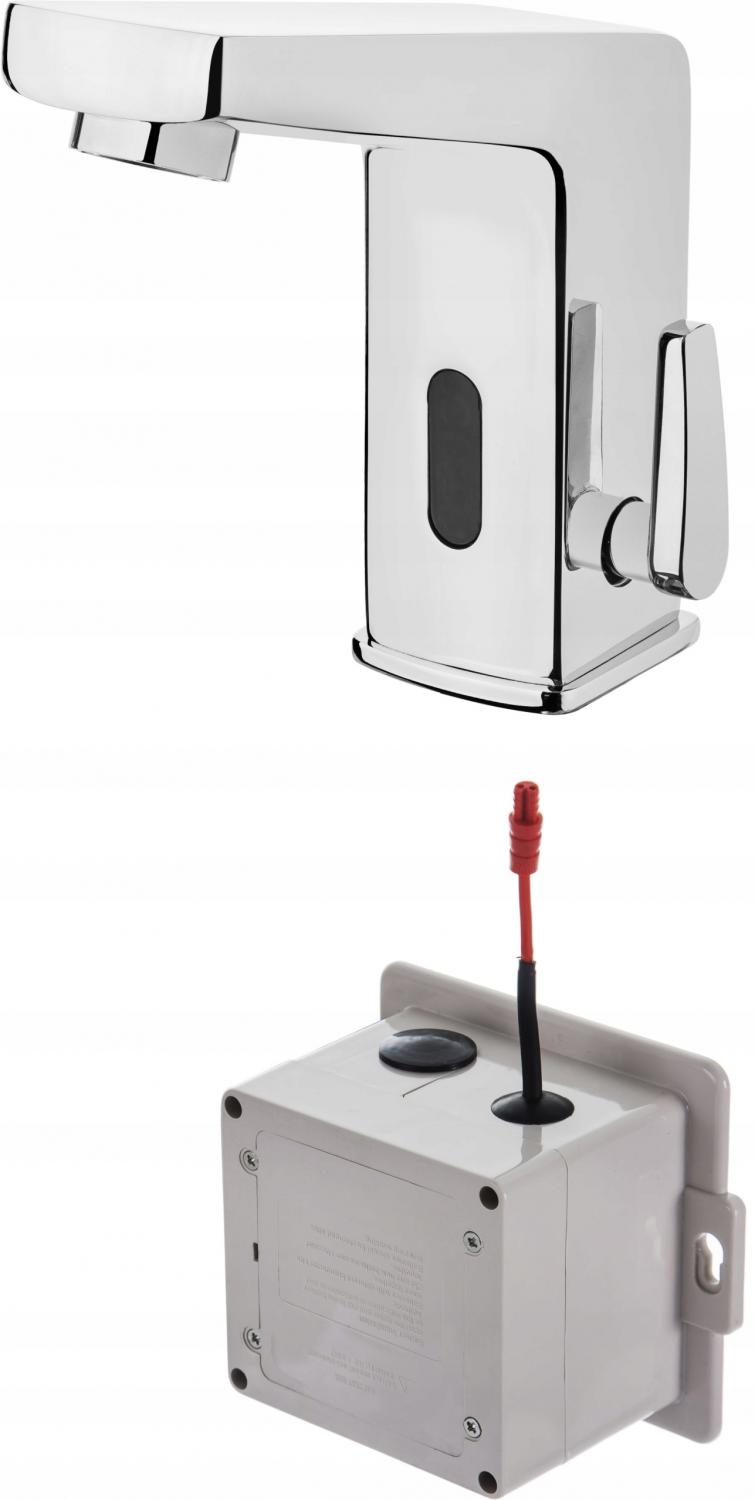 DEANTE Bateria umywalkowa chrom sensor stojąca z regulacją temperatury