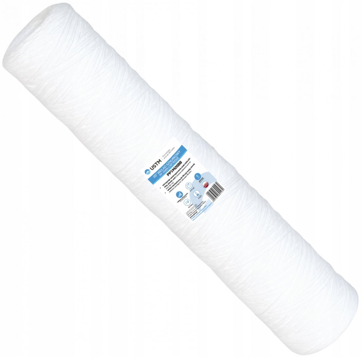 Wkład sznurkowy 5 mikronów 20 Big Blue