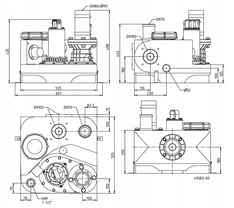 JUNG PUMPEN Przepompownia compli 310