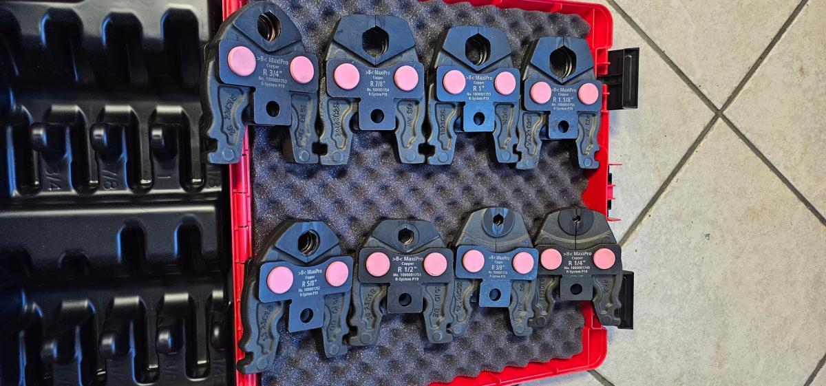 ROTHENBERGER Zestaw szczęk zaciskowych Compact MaxiPro 1/4-1.1/8