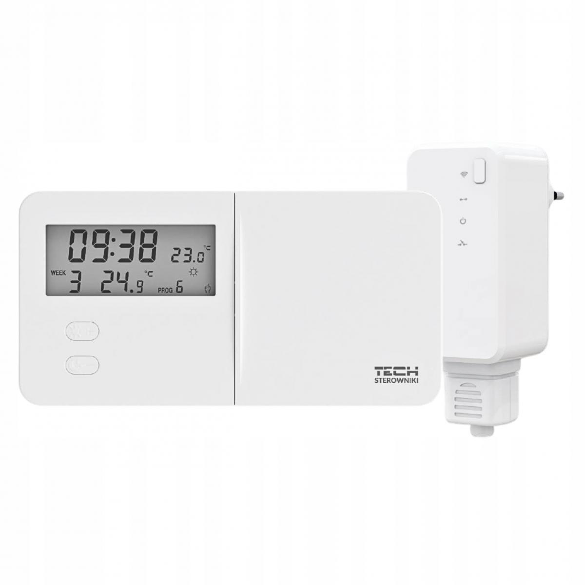 Regulator pokojowy bezprzewodowy dwustanowy TECH T-9.2