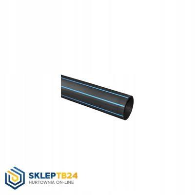 Rura wodociągowa PE100 110x6.6mm, zwój 50m, PN10 SDR17, kolor czarny (z nie