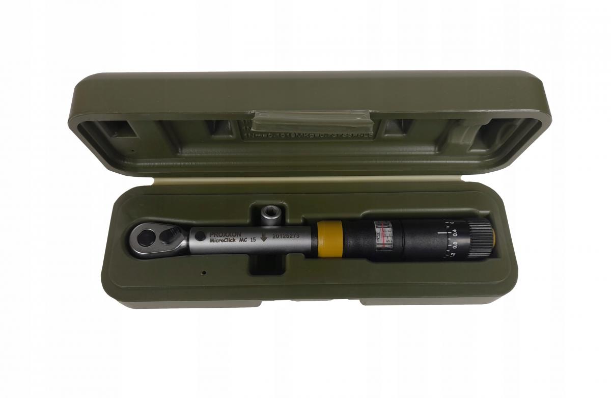 Klucz dynamometryczny 3 - 15 Nm PROXXON MicroClick 15 1/4 cala