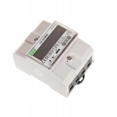 Dwutaryfowy licznik energii elektrycznej, 3-fazowy, 2-kierunkowy z Modbus R
