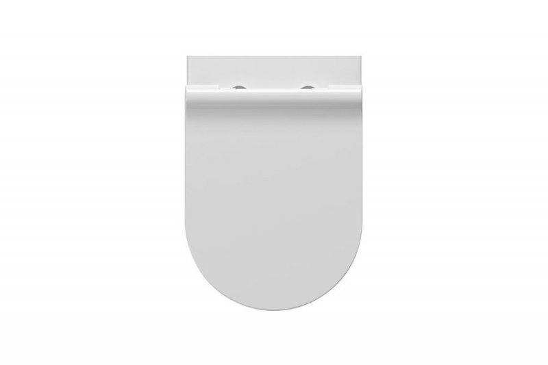RAVAK Miska wisząca WC UNI chrome RimOff biała