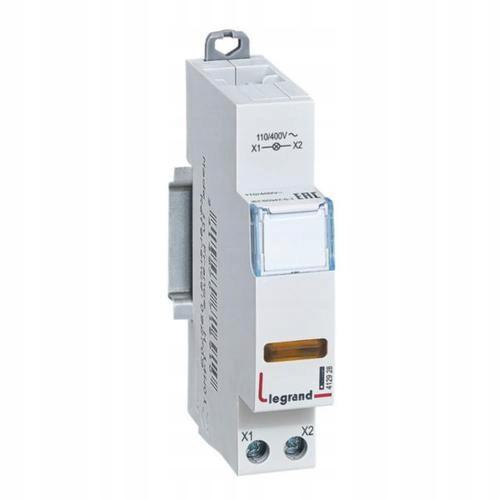 LEGRAND Lampka pojedyncza LED żółta 110/400V
