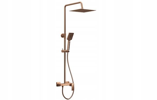 VALVEX Zestaw natryskowy podtynkowy ARS SATIN COPPER