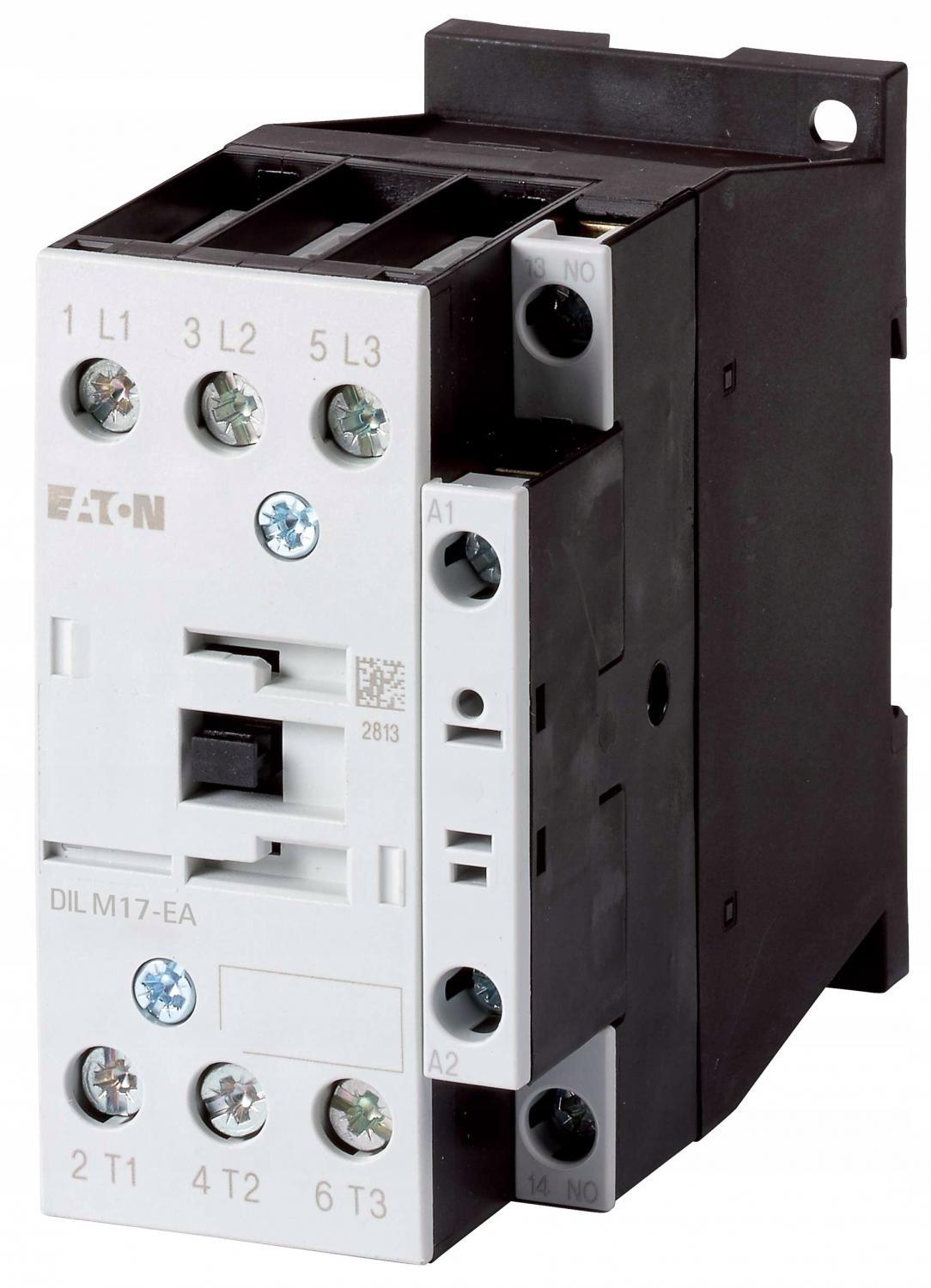EATON Stycznik 7.5kW/400V, sterowanie 24VDC DILM17-10-EA(RDC24)