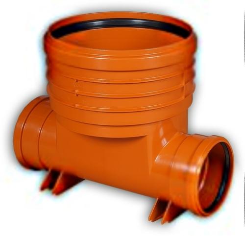 Kineta PP 400x160, typ1 przelotowa, do rury wznoszącej gładkiej DN/OD 400mm